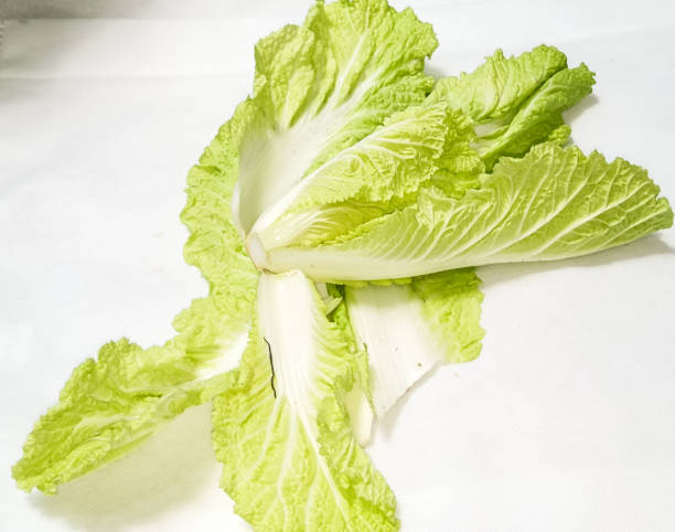 istock mustard greens isolated white background 2190152751