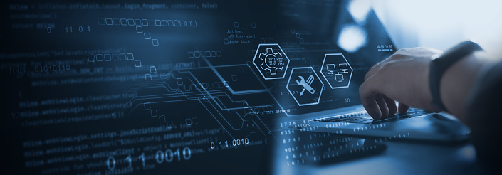 It Support Customer Service Concept Computer Engineer Technician Coding ...