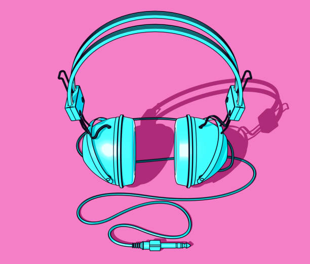 istock Classic Vintage Headphones 2190169544