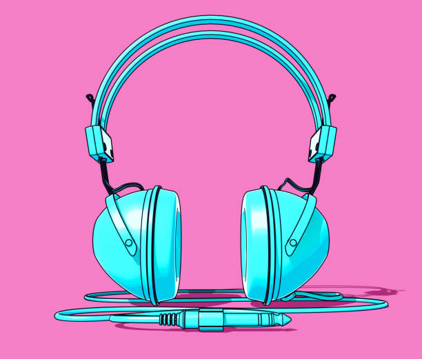 istock Classic Vintage Headphones 2190169610