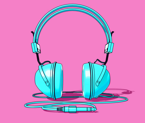 istock Classic Vintage Headphones 2190169718