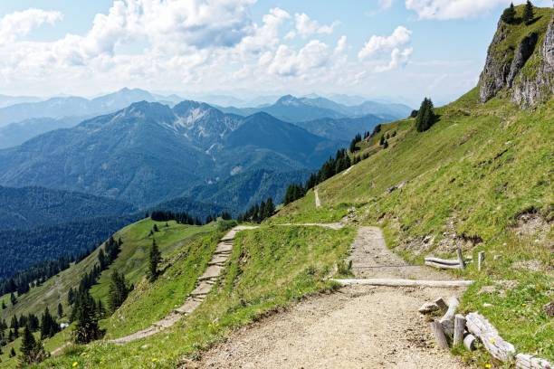 istock Mountain trail in the Bavarian Alps 2190176811