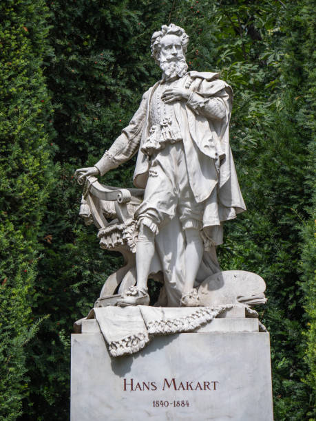 istock The Hans Makart Classical Sculpture in Vienna's Stadtpark, Austria 2190186588