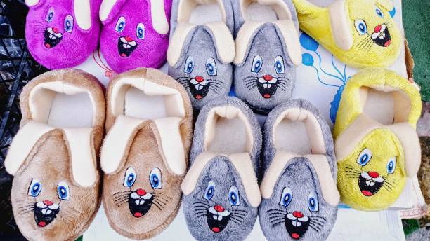 istock colorful rabbit figured children's shoes 2190188921