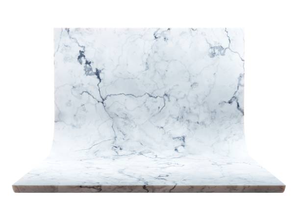 istock White marble photography backdrop with detailed veining 2190191100