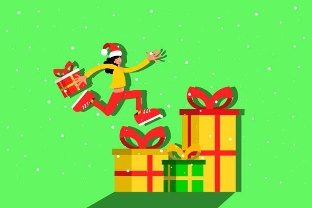 istock Santa Claus with gifts for the New Year 2190194977