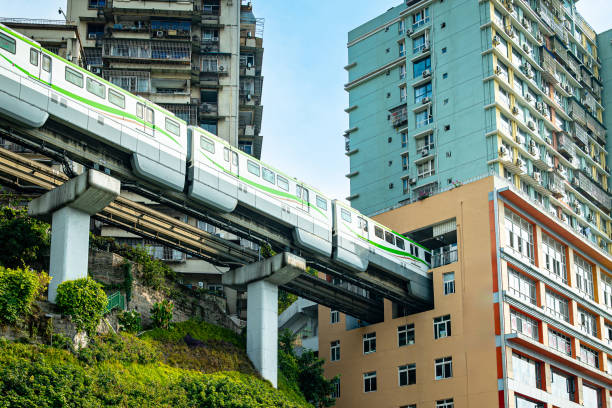 Chongqing Liziba Monorail Station