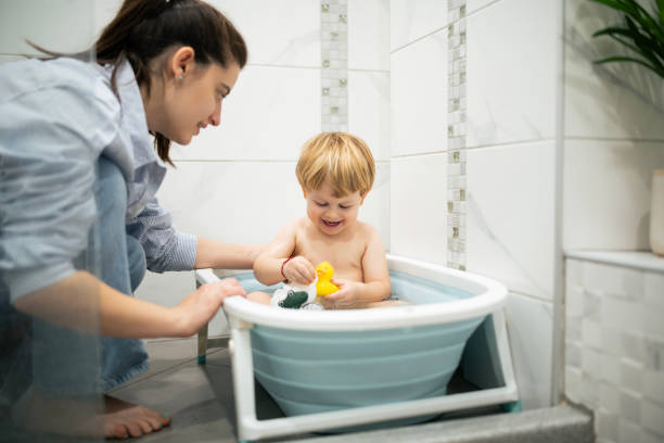 istock I love taking showers with my mom. 2190200213