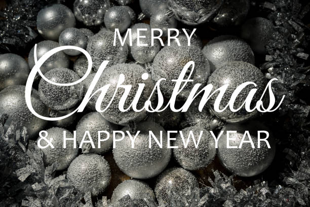 Fluffy Merry Christmas logo on pink and soft balloon surface.
