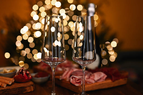 istock Close up of Champagne glass. 2190202529