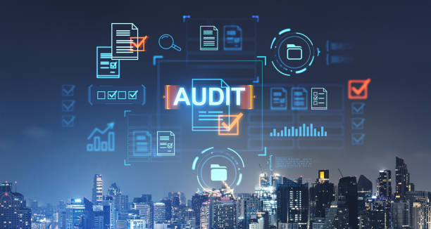 istock Bangkok night skyline and glowing check mark, audit and quality control 2190204099