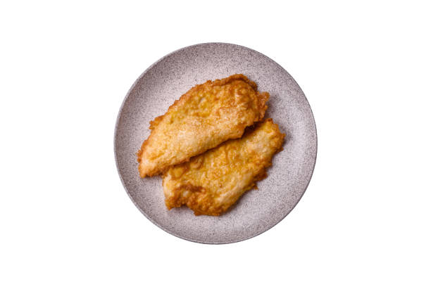 istock Grilled chicken or turkey chop with salt, spices and herbs 2190205409