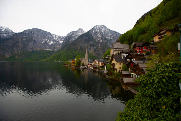 istock Hallstatt is in Upper Austria, a region in Austria 2190210300