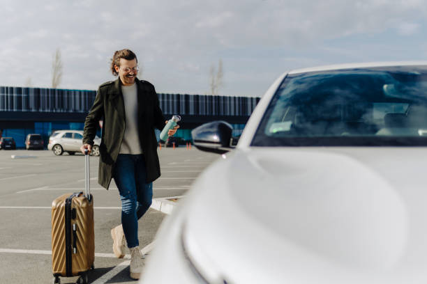 istock Business man in the airport 2190212626