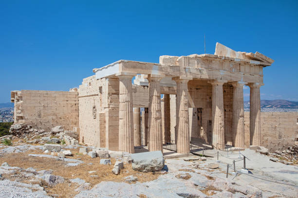 istock Architecture on the Acropolis hill in Athens, Greece 2190223014