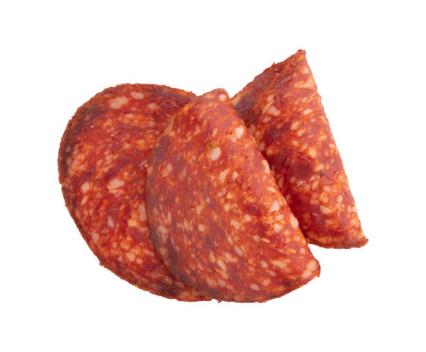 istock peppered salami sausage isolated 2190226243