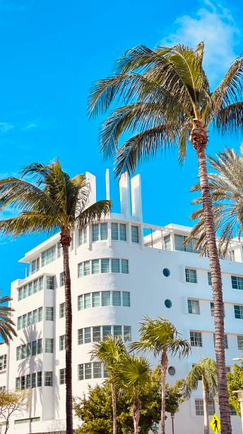 istock Art deco district Miami south beach 2190228733