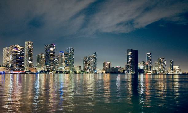 istock Skyline of Miami at night in November 2024 2190229178