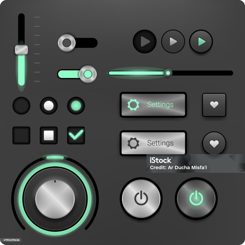 Switch Button Ui Download Modern Web Ui Toolkit Featuring Sliders Buttons Toggles And Settings ...