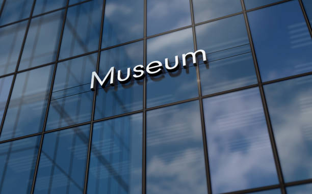 istock Museum glass building concept 2190238322