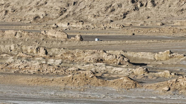 istock Yardang Landform,Devil's City in the Tsaidam Basin,China,Asia. 2190243488