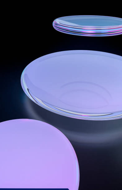 istock 3D illustration of a transparent liquid illuminated by fantastic light 2190244956