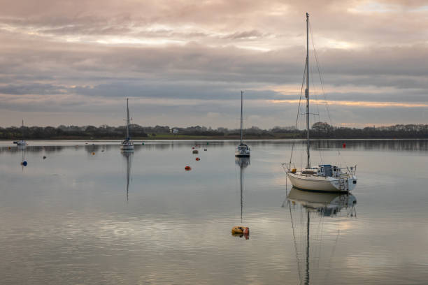 istock Sunrise at Chichester Harbour in West Sussex. 2190248247