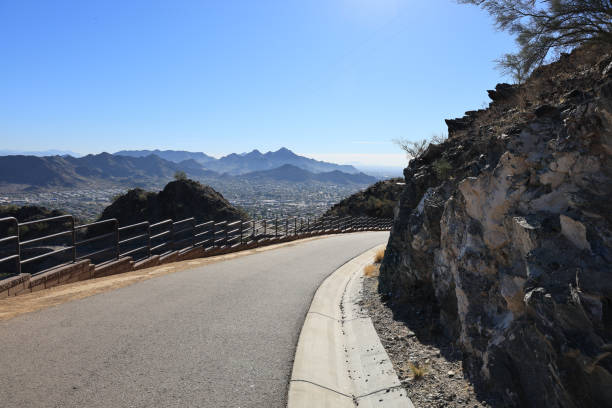 istock Service Road at North Mountain, Phoenix, AZ 2190261981