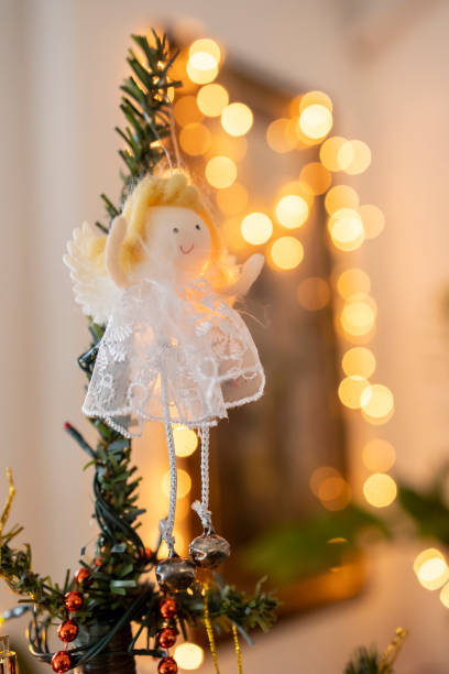 Close up of Christmas decoration on a Christmas tree
