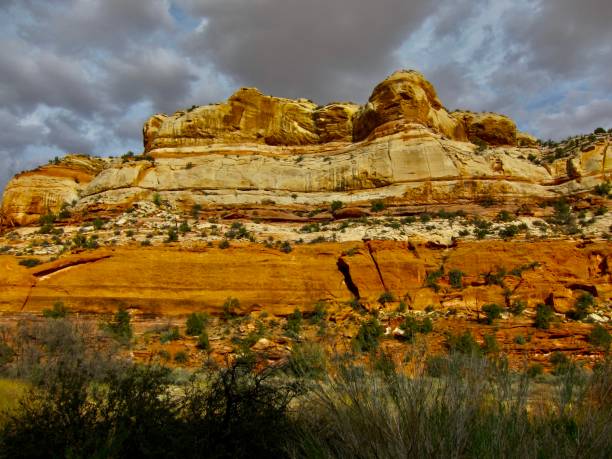 istock Storm clouds on the Calf Creek Trail 2190287199