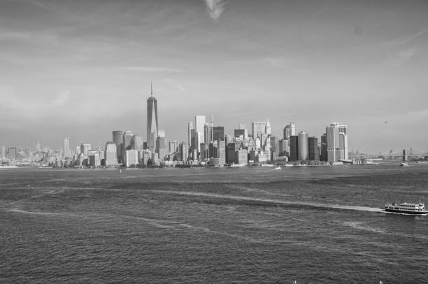 istock Stunning Lower Manhattan Skyline, Featuring NYC's Famous Skyscrapers and Architecture 2190289367