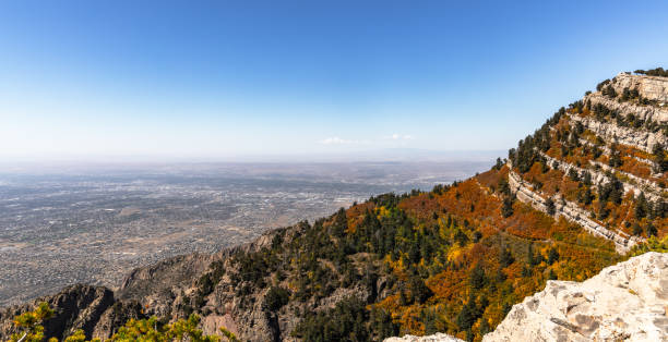 The Sandia Mountains are a mountain range located in New Mexico, USA. It is part of the Sandia–Manzano Mountains.