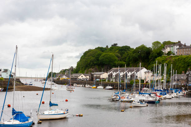 istock Porthmadog, Gwynedd, Wales: the harbour at low tide 2190292222