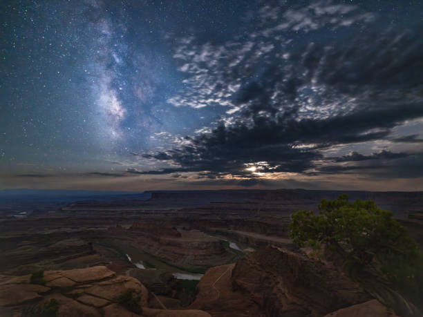 istock Moonbeams and Milky Way Over the Colorado 2190296798