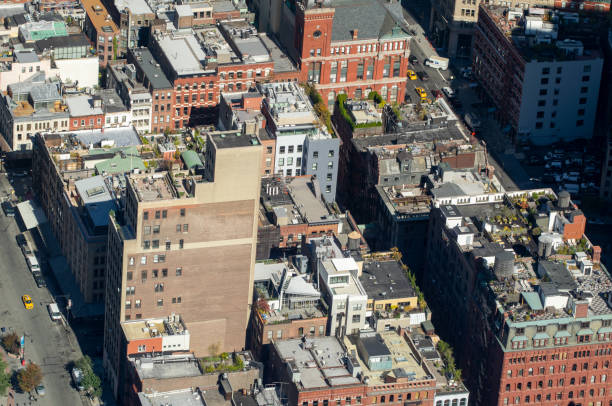 istock Aerial view of Lower Manhattan skyline 2190297733