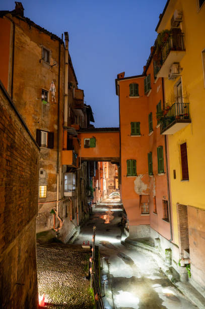 The window of Via Piella is one of the gems of the city of Bologna, kept in a secondary street
