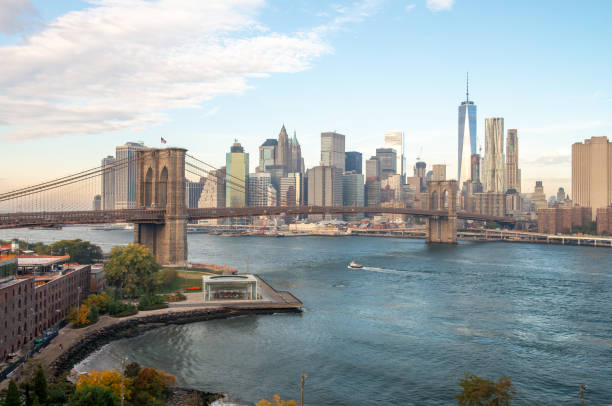 istock Stunning Lower Manhattan Skyline, Featuring NYC's Famous Skyscrapers and Architecture 2190305790
