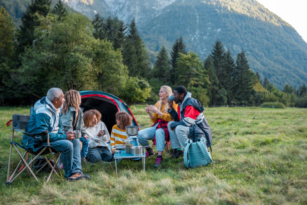 istock Multigenerational Family Enjoying Camping Trip 2190306265
