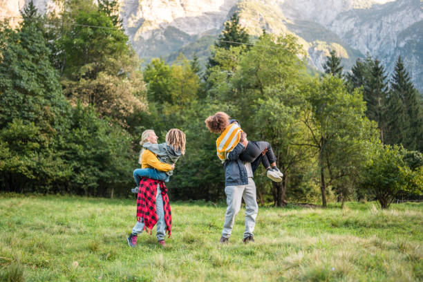 istock Diverse Family Enjoying Nature Together 2190306277