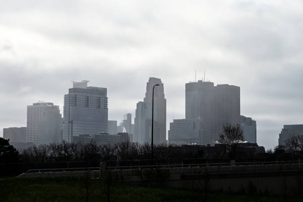 istock Street Light in Cold Winter Skyline 2190311157