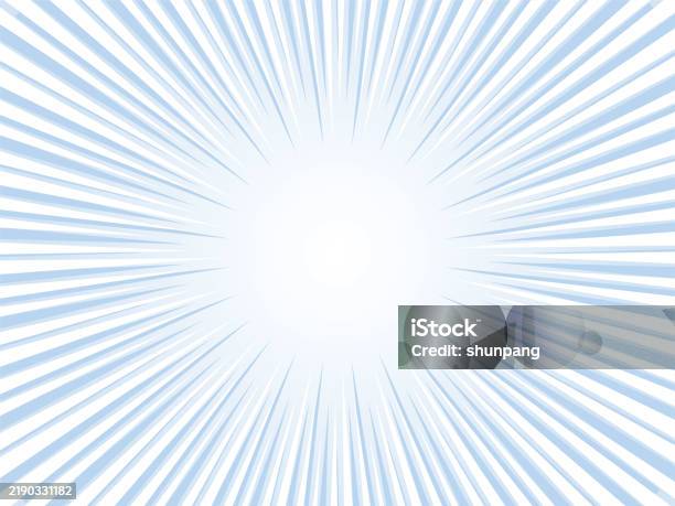 Blue Pop Line Blue Pop Concentrated Line Background Material Stock Illustration ...
