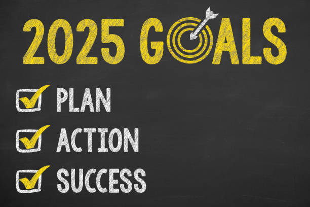 istock New Year 2025 Goals on Chalkboard Background 2190332018
