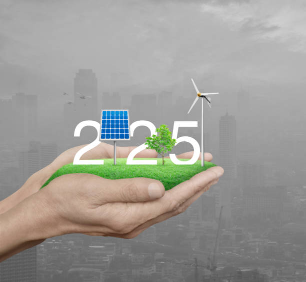 istock Happy new year 2025 ecological cover concept 2190340179
