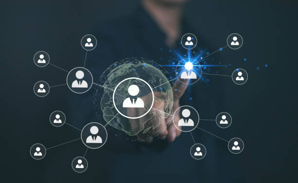 istock HR Business people use human resources effectively to find people who provide data management and marketing services for teamwork and professional use of technology. 2190340286