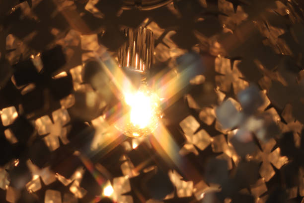 istock A close up of an elegant lamp shining 2190350213