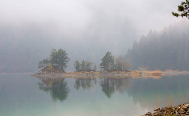 istock Elbsee ,Over bridges along the lake loop from Immenhofen is an easy hike. 2190361735