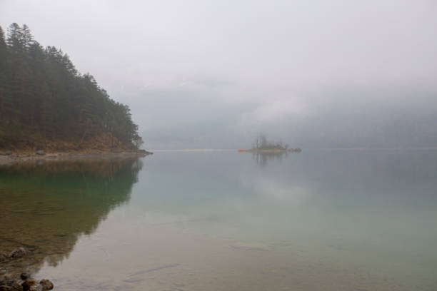 istock Elbsee ,Over bridges along the lake loop from Immenhofen is an easy hike. 2190362121