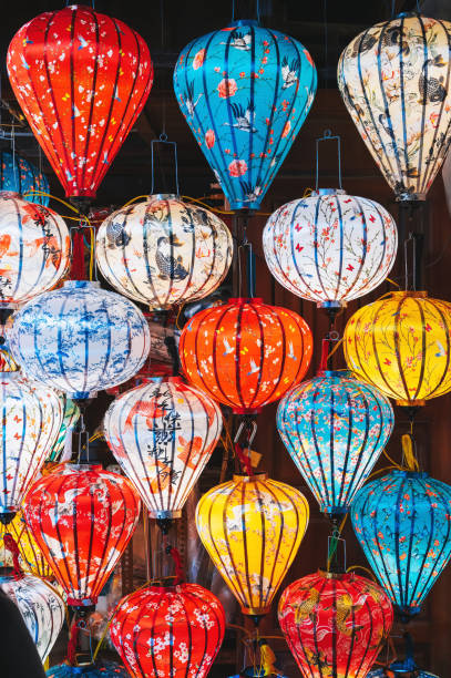 istock Colorful lanterns glowing at night in Hoi An Vietnam 2190365214