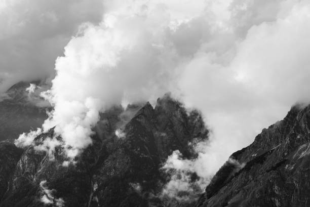 istock Billowing clouds in the Slovenian Julian Alps 2190366779