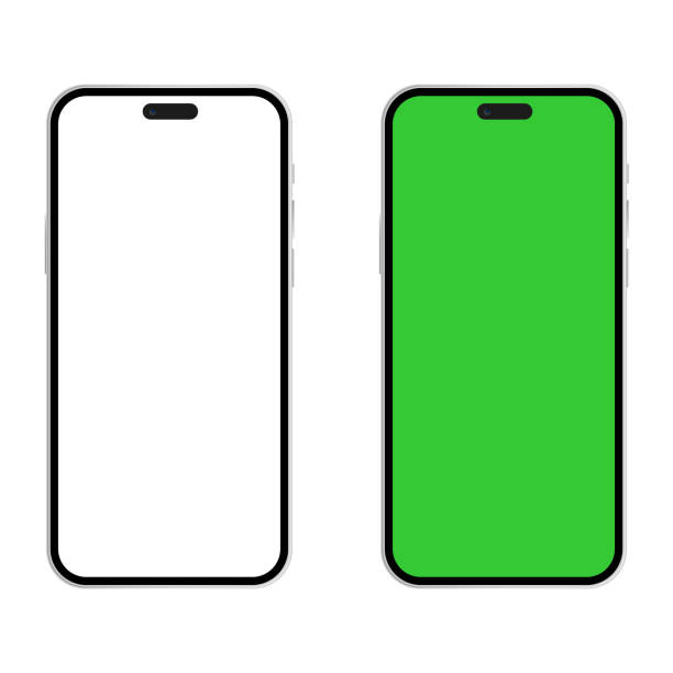 istock Apple released its new iPhone 16 pro mock up of the new mobile phones in vector art 2190372888